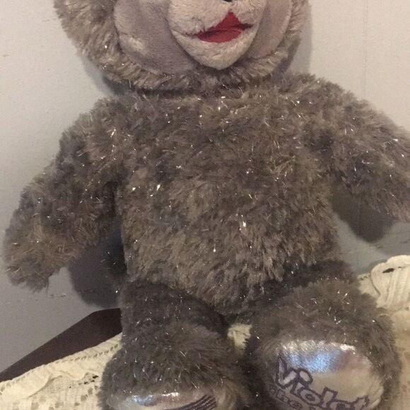 Limited Edition Build A Bear violet the Wolf - Picture 3 of 9